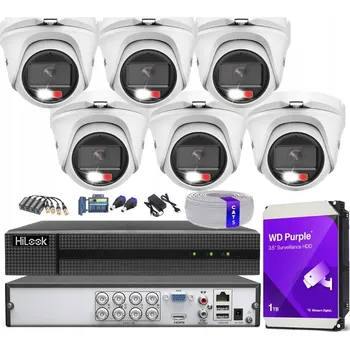 Bezpečnostní kamera Monitorovací sada HiLook Sada 4x1