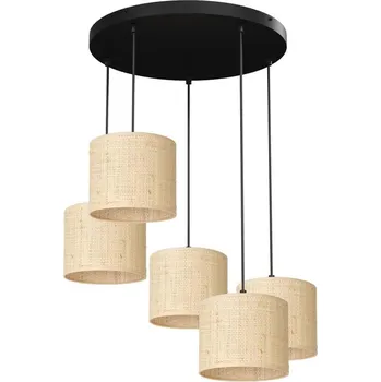 Závěsné svítidlo Luminex RATTAN 5-bodové - patice E27