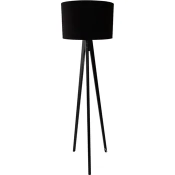 Lampička Stojací lampa ROLLER 1xE27/60W/230V wenge černá