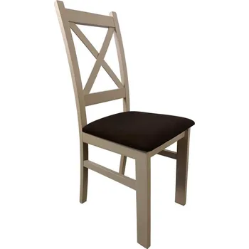 Jídelní židle Jídelní židle NATE dub sonoma/tmavě hnědá