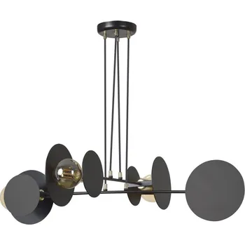 Lustr na lanku IDEA 4xE27/15W/230V černá