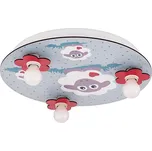 Eglo 97705 - Dětské stropní svítidlo LALELU 3xE14/40W/230V