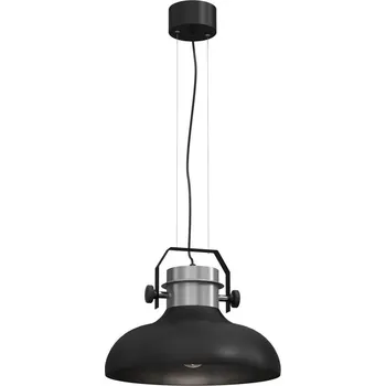 Lustr na lanku HELSING 1xE27/60W/230V matný chrom