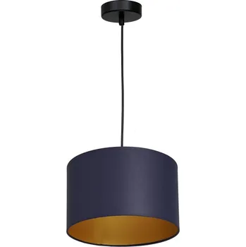 Lustr na lanku ARDEN 1xE27/60W/230V pr. 25 cm fialová/zlatá