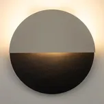 LED Nástěnné svítidlo LUNA LED/7W/230V pr. 26 cm černá/béžová