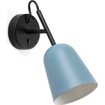 FARO 28274 - Nástěnná lampa STUDIO 1xE14/8W/230V modrá/černá