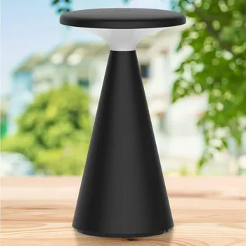 Lampička LED Stmívatelná stolní lampa PAROS LED/1,8W/5V USB 1800 mAh IP44 černá + záruka 3 roky