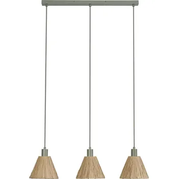 Ledvance - Lustr na lanku DECOR RAFFIA 3xE27/15W/230V rafie