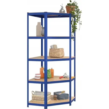 Dílenský regál Kovový skladový regál 10 x 10 x 10 cm, nosnost 10 kg na polici