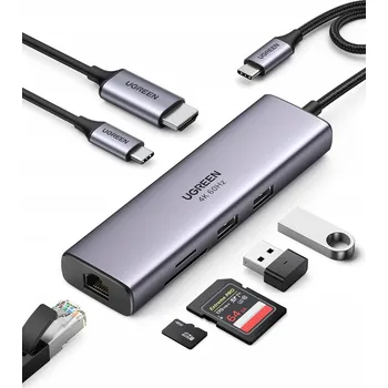 USB hub Ugreen Usb-c To Hdmi Hub, 7v1, 4K60HZ