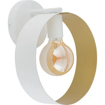 Nástěnné svítidlo Nástěnné svítidlo HAPPY 1xE27/60W/230V bílá/zlatá