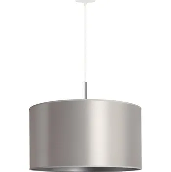 Duolla - Lustr na lanku CANNES 1xE27/15W/230V pr. 45 cm stříbrná