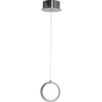 LED Lustr na lanku CIRCOLO LED/7W/230V chrom