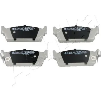 Brzdová destička Sada brzdových destiček, kotoučová brzda ASHIKA 51-01-124