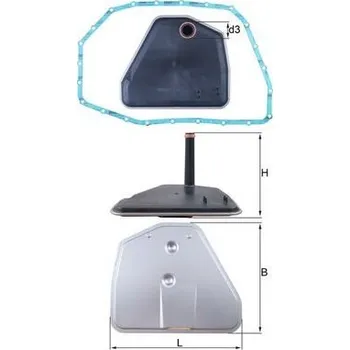 Hydraulický filtr Hydraulický filtr, automatická převodovka KNECHT HX 164D