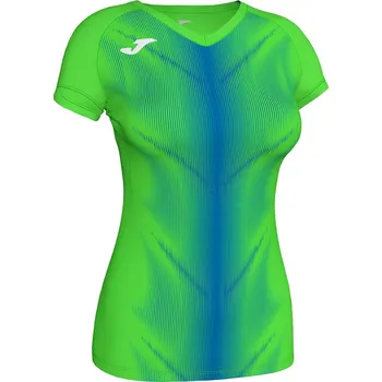 Dámská móda JOMA OLIMPIA triko dámské fluor green royal Typ: XS Typ: XS