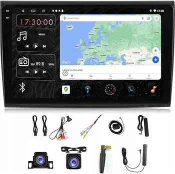 Autorádio AUTORÁDIO S NAVIGACÍ CARPLAY GPS ANDROID BT FIAT BRAVO 2007-2012 64GB SIM