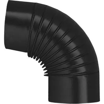 Kouřovod SAVE – Classic – Kouřovod koleno smalt CLASIC 120/90° černý