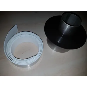 Kouřovod Redukce nerez černá pr. 150/80 mm s teplotní páskou