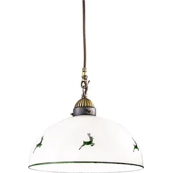 Kolarz 731.30.101 - Lustr na lanku NONNA 1xE27/75W/230V pr. 30 cm jeleni zelená