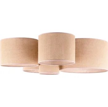 Duolla - Stropní svítidlo ROLLER PENTO 5xE27/60W/230V béžová