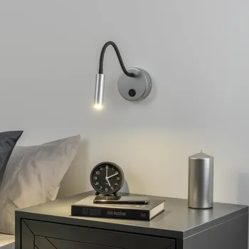 Nástěnné svítidlo Brilagi - LED Flexibilní nástěnná lampa MAYA LED/3W/230V 4000K stříbrná