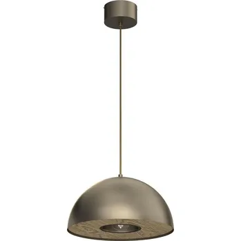 Lustr na lanku ELGUND 1xE27/15W/230V pr. 35 cm mosaz