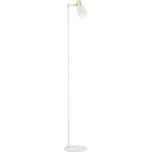Argon 4258 - Stojací lampa DORIA 1xE27/15W/230V bílá/mosaz