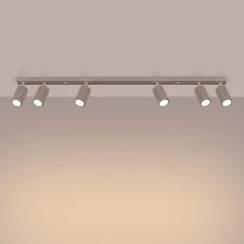 Bodové svítidlo Brilagi - Bodové svítidlo CRESTO 6xGU10/10W/230V taupe