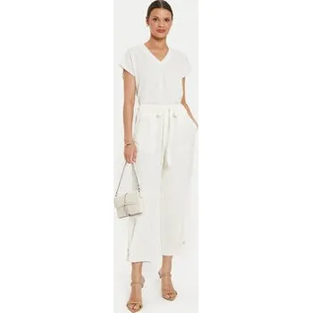 ViCOLO Kalhoty z materiálu TB2085 Béžová Regular Fit S