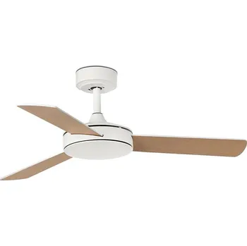 Stropní ventilátor FARO 33603DCWT- Stropní ventilátor MINI MALLORCA S hnědá/bílá pr. 106 cm WT + DO