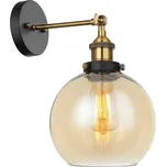 ITALUX MBM-4330/1 GD+AMB - Nástěnné svítidlo CARDENA 1xE27/40W/230V