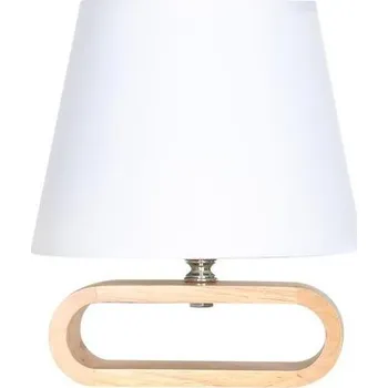 Lampička Zuma Line Zuma Line 2529-000-200-000-0113 - Stolní lampa 1xE14/40W/230V bambus/bílá + záruka 3 roky