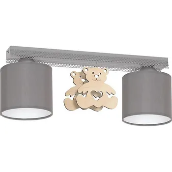 Dětské svítidlo Dětské stropní svítidlo BEAR 2xE27/60W/230V