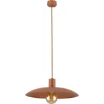 Lustr na lanku ASTRA 1xE27/15W/230V pr. 41 cm cihlová