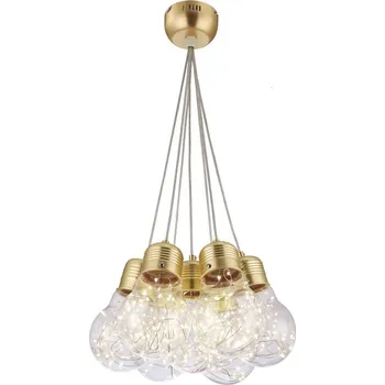 Klausen 142007 - LED Lustr na lanku BULBS LED/30W/230V zlatá