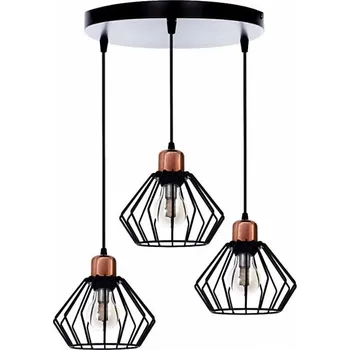 Lustr na lanku PORTO 3xE27/40W/230V