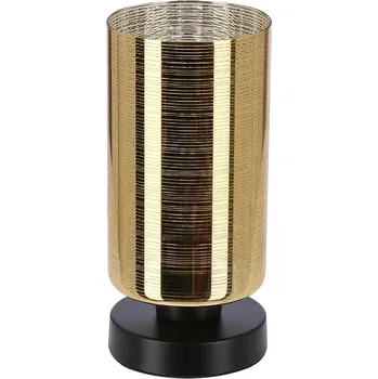 Lampička Stolní lampa COX 1xE27/60W/230V zlatá + záruka 3 roky