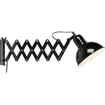 Nástěnné svítidlo Markslöjd 108105 - Nástěnné svítidlo RIGGS 1xE27/60W/230V černá