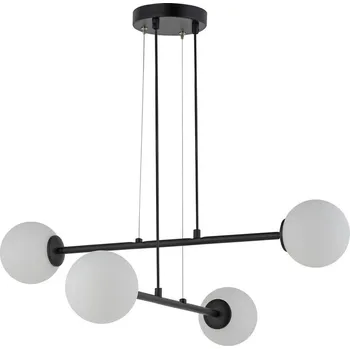 Lustr na lanku BALANS 4xG9/12W/230V černá