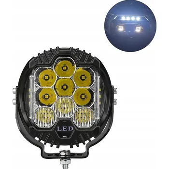 Přídavný světlomet 12V/24V Auto PRACOVNÍ SVĚTLO LED Mlhové Světlomety Reflektory 5800LM 75W