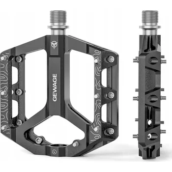 Pedál na kolo Gewage GE197 BLACK platformové pedály
