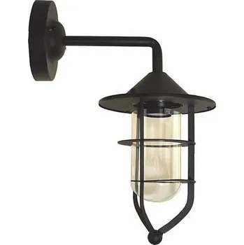 Venkovní osvětlení Venkovní nástěnné svítidlo TAMA 1xE27/60W/230V IP44 černá