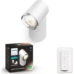 Philips - LED Stmívatelné koupelnové svítidlo Hue ADORE 1xGU10/5W/230V IP44 + DO