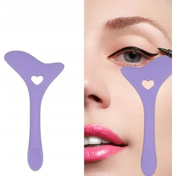 Oční linky SILIKONOVÁ ŠABLONA PRO OČNÍ LINKY - POMŮCKA PRO APLIKACI