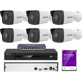 Bezpečnostní kamera Sada Hikvision pro IP monitoring 4MP s rekordérem