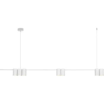 Lustr na lanku GENESIS 7xGU10/8W/230V bílá