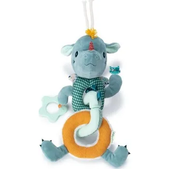 plyšák Lilliputiens - Plyšový řetěz s kousátkem dráček Joe