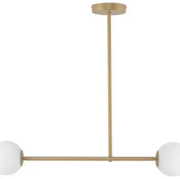 Lustr na tyči GAMA 2xG9/12W/230V zlatá