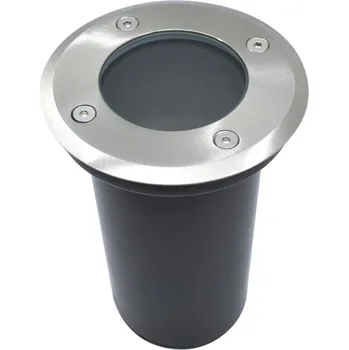 Venkovní osvětlení Venkovní nájezdové svítidlo 1xGU10/35W/230V IP67 matný chrom